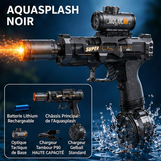 💦 Pistolet à Eau Électrique AquaBlast — Portée 8 mètres
